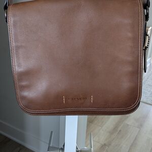 Coach Brown Leather Gothman Messenger Bag